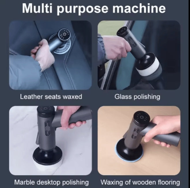 Professional Car Polishing Machine - Electric Waxing & Buffing Tool